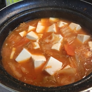 韓国 簡単なのに美味しい！ 定番スープ キムチチゲ